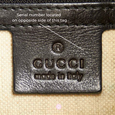 Gucci tags lookup